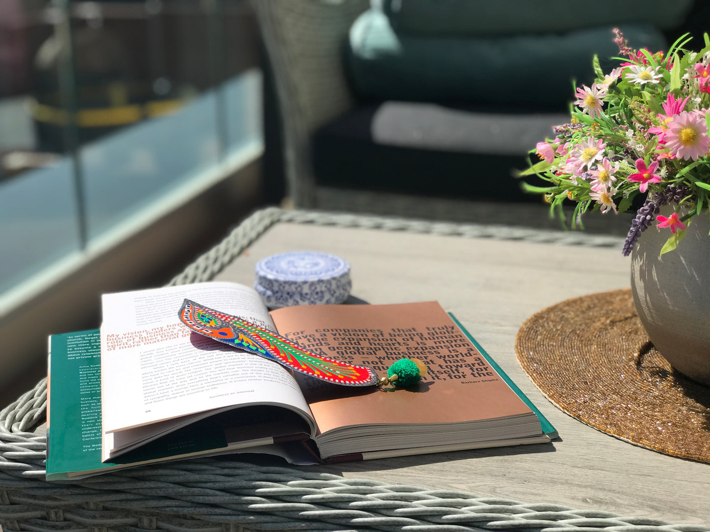 Red Peacock Bookmark Xperience Pakistan Lifestyle