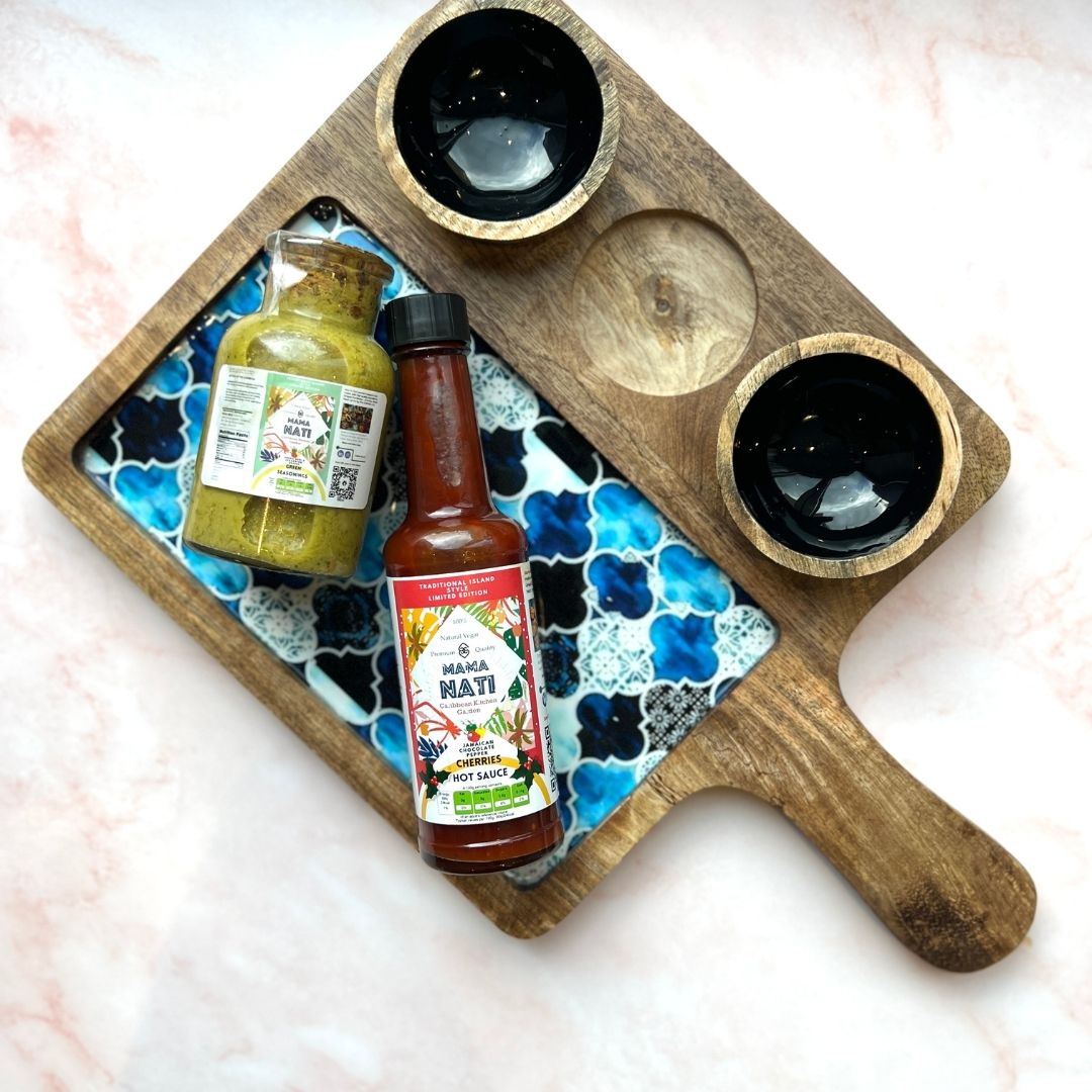 Small Sharing Platters with dipping pots Xperience Pakistan Lifestyle