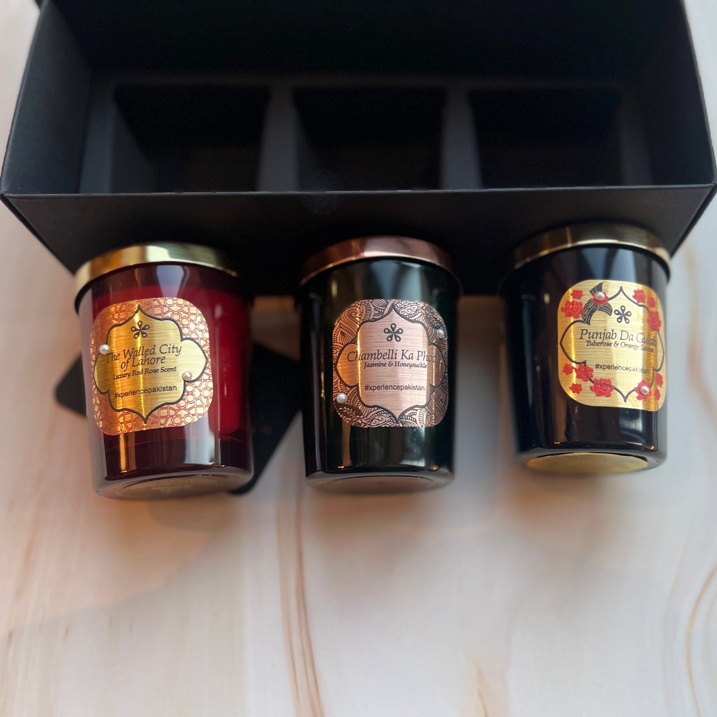 Xmas Pick & Mix Gift Box - Coloured Votive Candles Xperience Pakistan Lifestyle