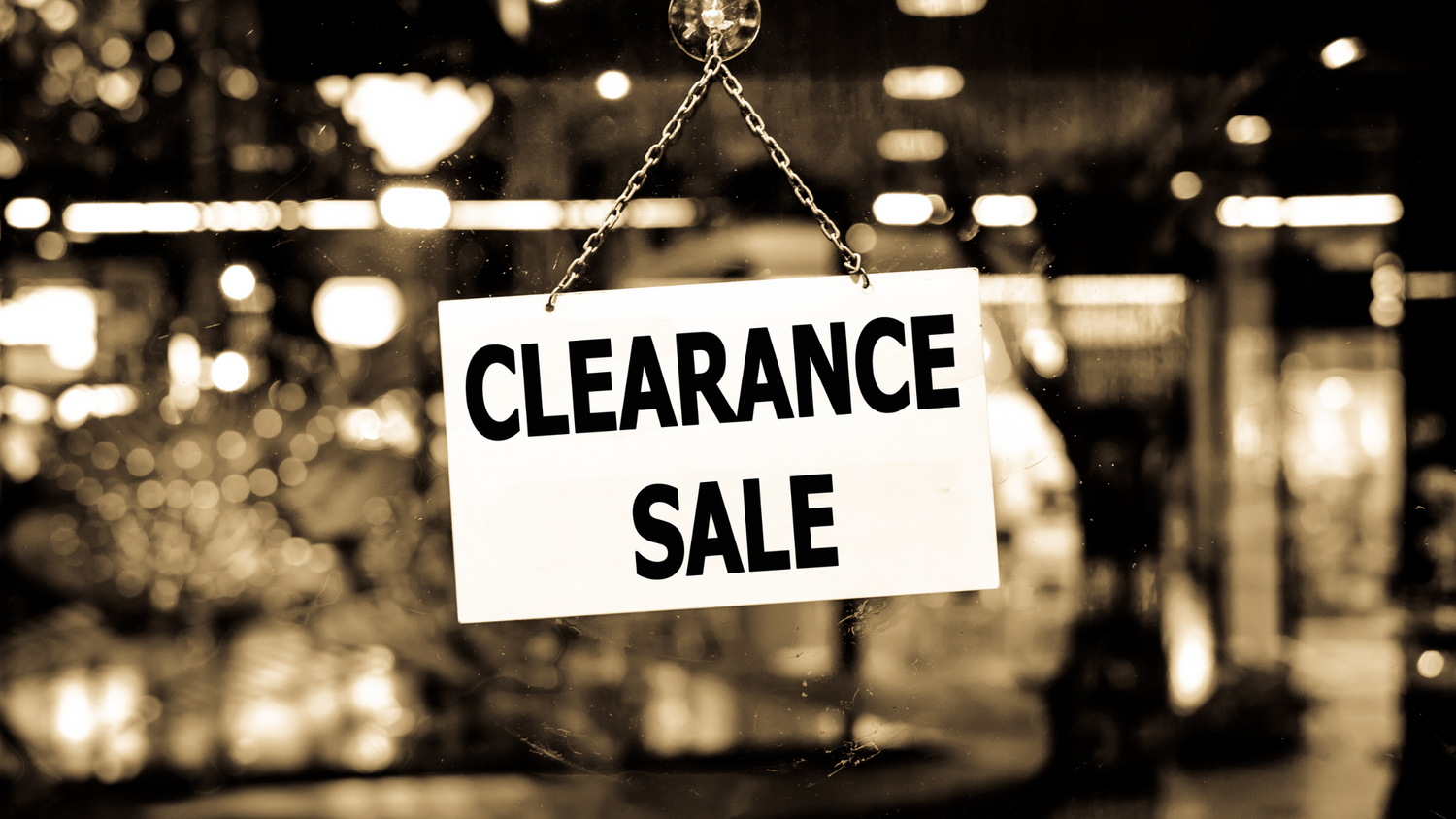Clearance Sale
