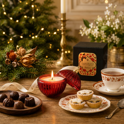 Christmas Bauble Scented Candle by Sikhana, view 2