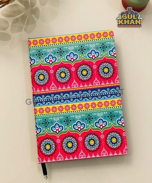 Floral Burst Notebook inspired by Pakistani Truck Art Xperience Pakistan Lifestyle