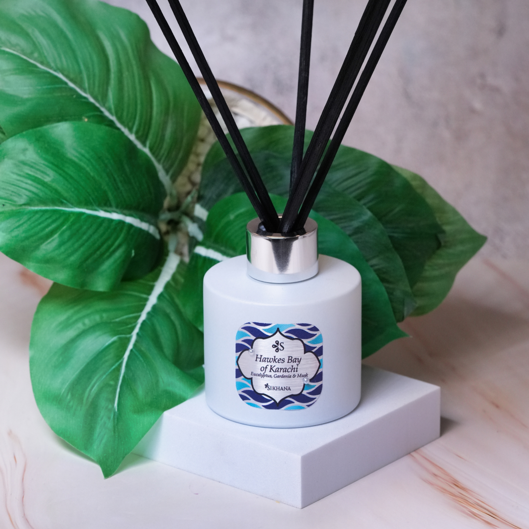 Hawkes Bay Scented Candle - Eucalyptus Gardenia & Musk | Karachi Collection