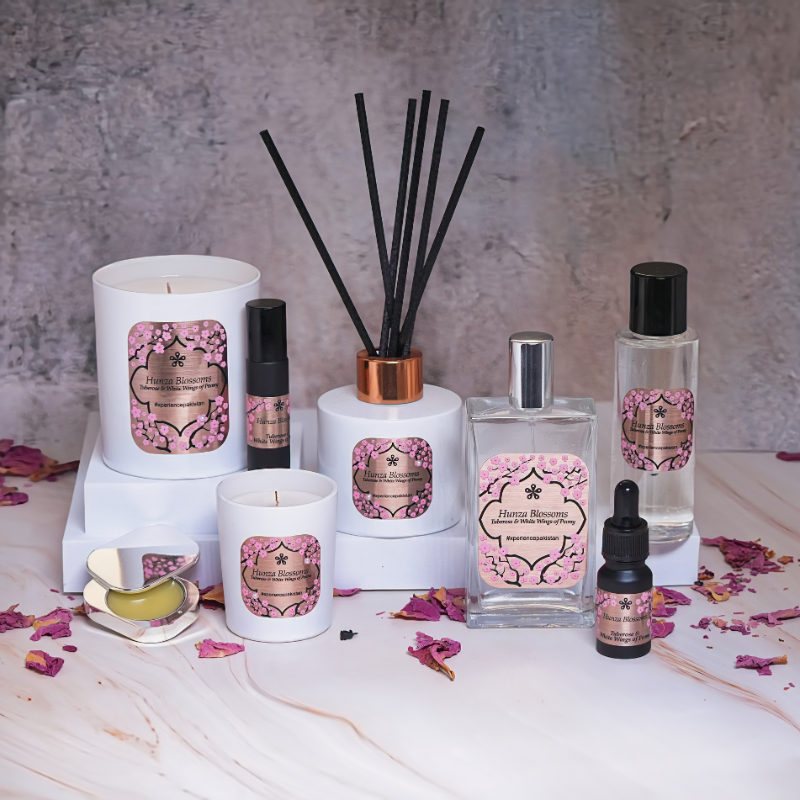 Hunza Blossoms Scented Candles