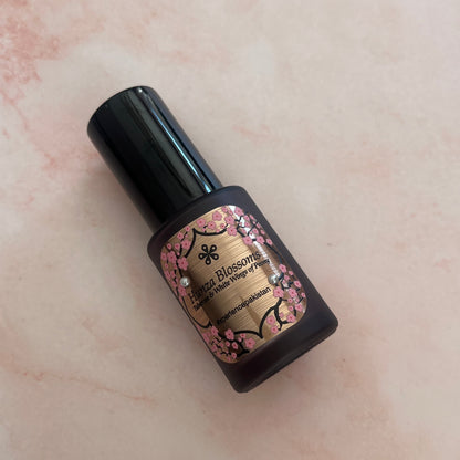 Sikhana Luxury Body Mist, 30ml, on pink marble, view 4