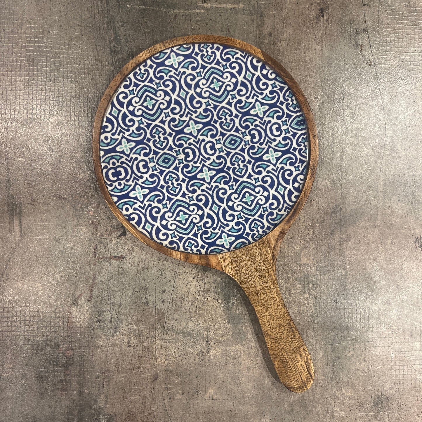 Pizza Shaped Serving Platter – Pakistani Heritage Collection