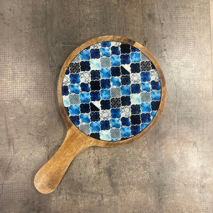 Pizza Shaped Serving Platter – Pakistani Heritage Collection