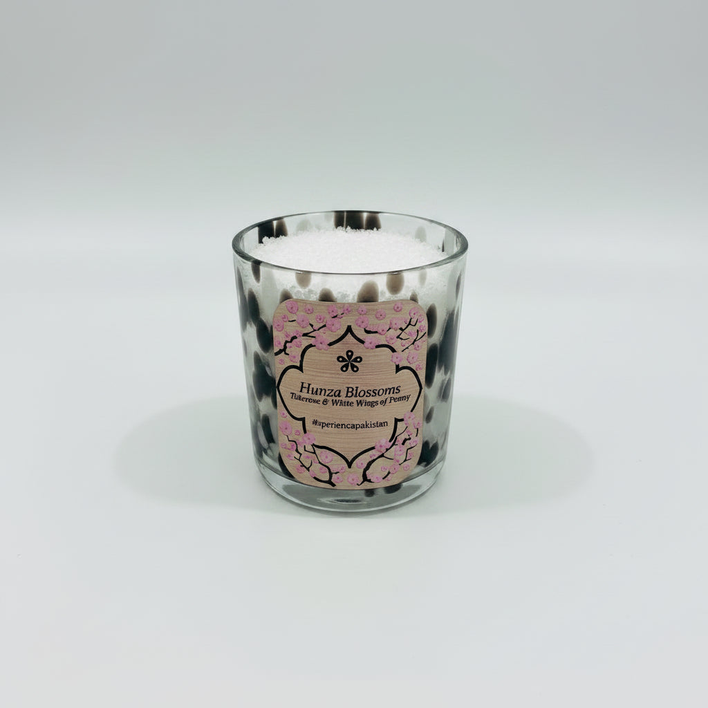 Bath Salts with decorative packaging.