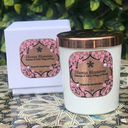 Hunza Blossoms Scented Candles