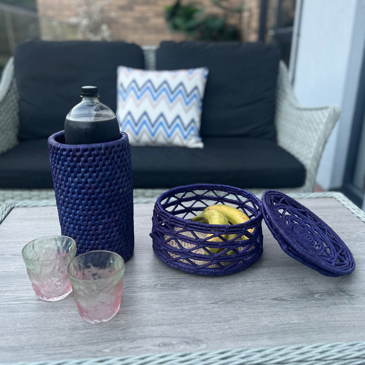 NEW Al Fresco Dining - Sindh Date Palm Leaf Baskets