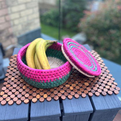 NEW Al Fresco Dining - Sindh Date Palm Leaf Baskets