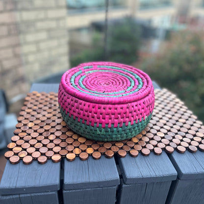 NEW Al Fresco Dining - Sindh Date Palm Leaf Baskets