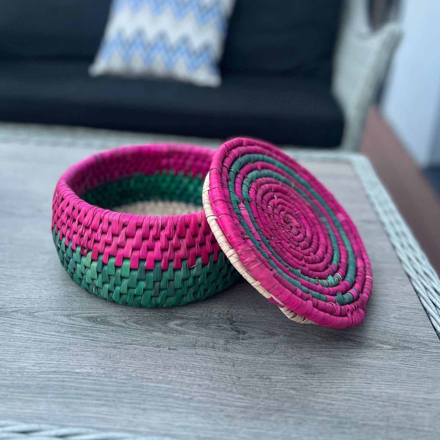 NEW Al Fresco Dining - Sindh Date Palm Leaf Baskets