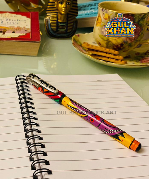 Magenta Bird Gel Pen Xperience Pakistan Lifestyle