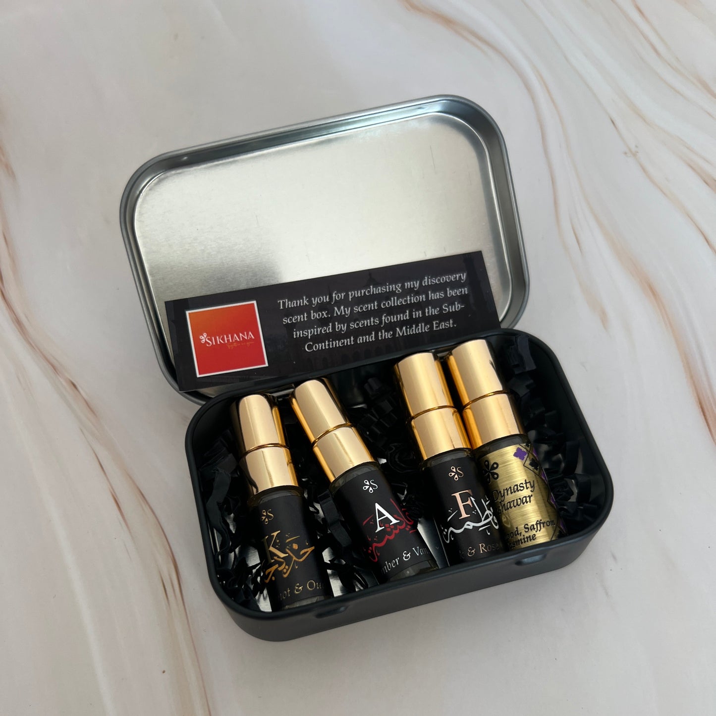 4 x 3ml Pillow Mists in Oud 