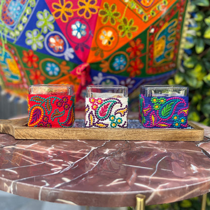 Phool Festival - Tuberose & Orange Leaves Luxury Scented Candles Xperience Pakistan Lifestyle