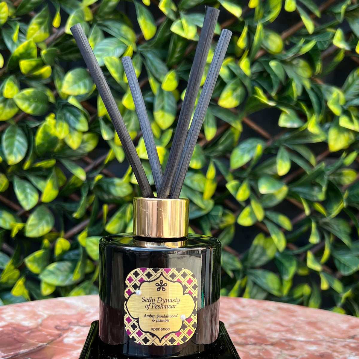 Sethi Dynasty of Peshawar Luxury Reed Diffusers by Sikhana