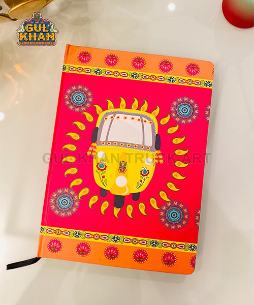 Yellow Rickshaw Notebook Xperience Pakistan Lifestyle