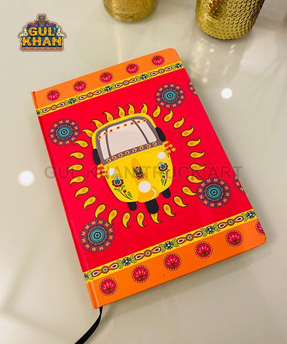 Yellow Rickshaw Notebook Xperience Pakistan Lifestyle