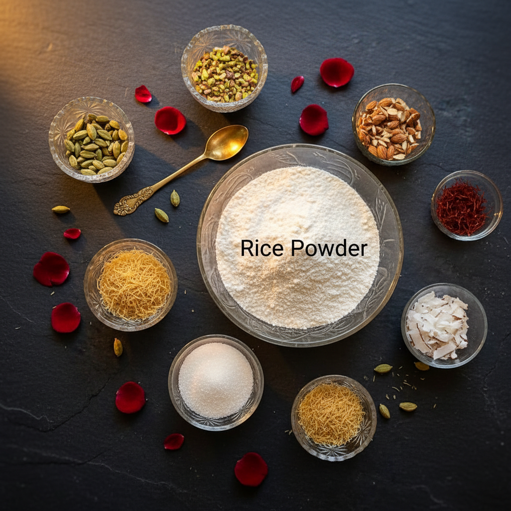 Ingredients Flat Lay