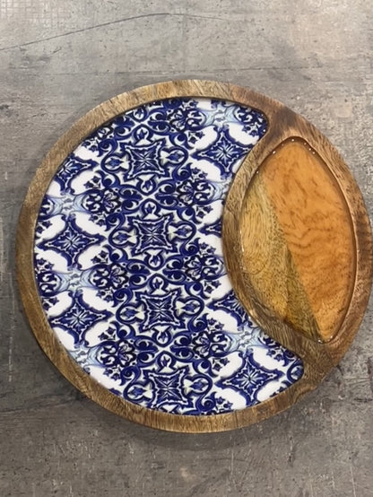 Crescent Moon Serving Platters